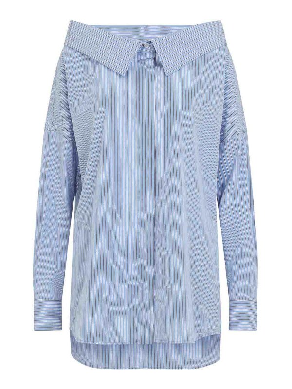 BALENCIAGA: Hemden - Hemd - Dunkelblau