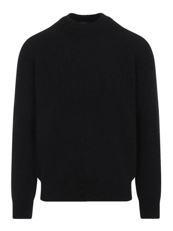 BRIONI: クルーネック - クルーネック - 黒