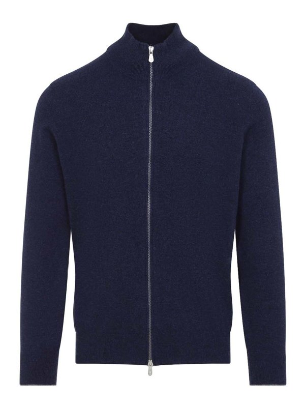 BRUNELLO CUCINELLI: カーディガン - カーディガン - ブルー