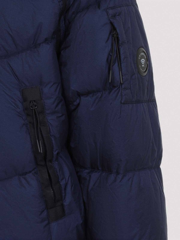 The Best Shops C.P. COMPANY: Kurze Daunenjacken - Daunenjacke - Dunkelblau