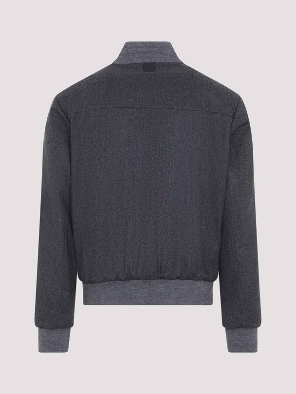 CANALI: ボンバージャケット online - ボンバージャケット - グレー