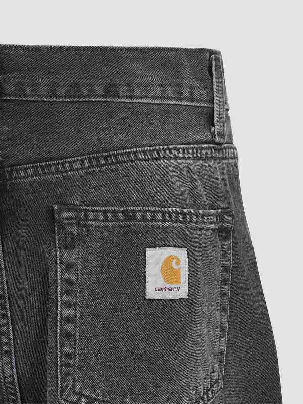 The Best Shops CARHARTT: カジュアルトラウザー - カジュアルパンツ - 黒