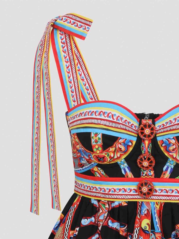 The Best Shops DOLCE & GABBANA: Kurze Kleider - Kurzes Kleid - Blau