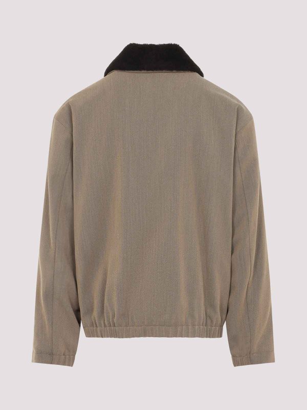 GIORGIO ARMANI: padded jackets online - Blouson Jacket