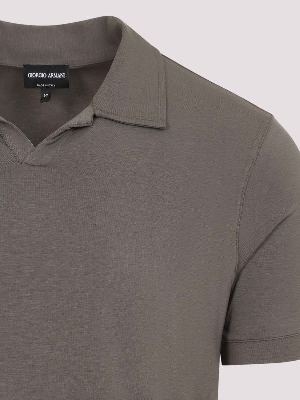 The Best Shops GIORGIO ARMANI: ポロシャツ - ポロシャツ - グレー