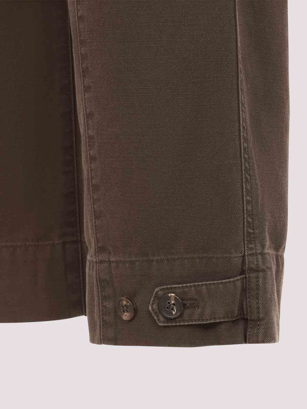 ストレートジーンズ - グレイッシュブラウン shop online: GOLDEN GOOSE