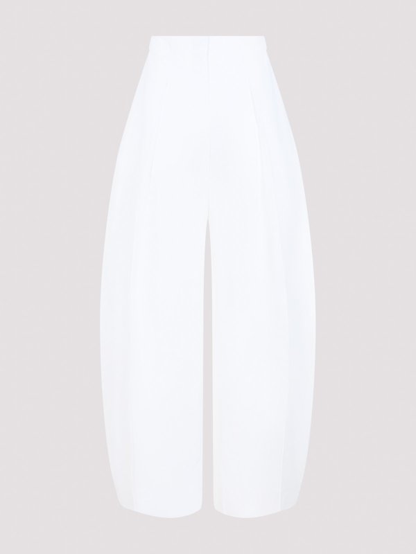 JACQUEMUS: Casual Hosen online - Casual Hose - Weiß