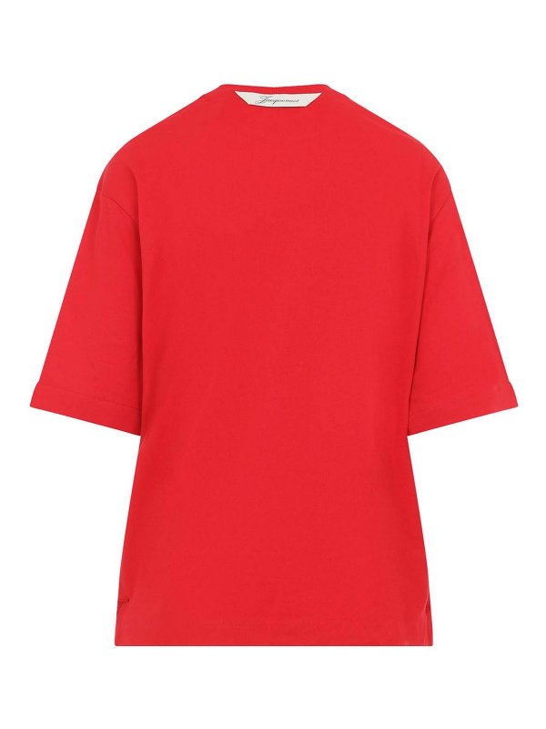 JACQUEMUS: T-shirts - T-Shirt - Rot
