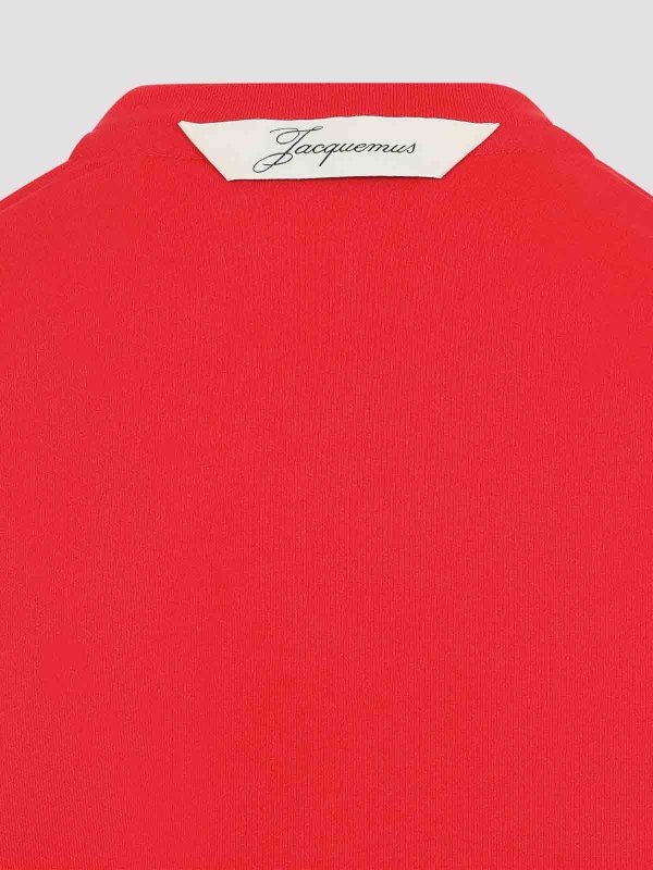 The Best Shops JACQUEMUS: T-shirts - T-Shirt - Rot