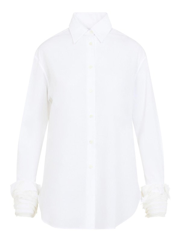 JIL SANDER: シャツ - シャツ - ベージュ