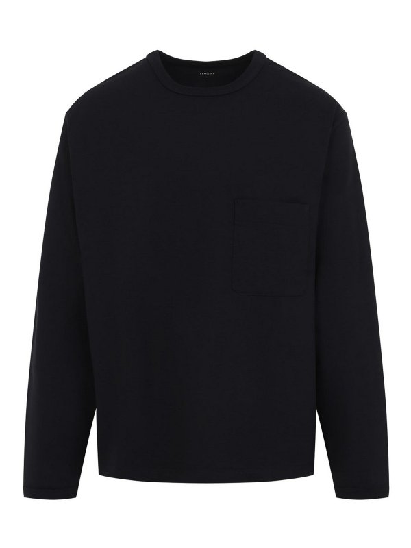LEMAIRE: T-shirts - T-Shirt - Schwarz