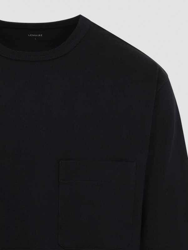 The Best Shops LEMAIRE: T-shirts - T-Shirt - Schwarz