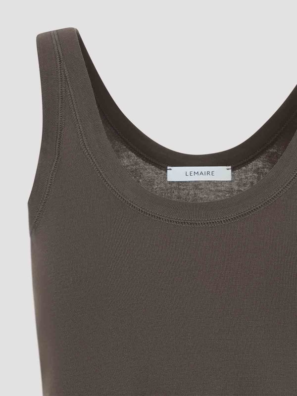The Best Shops LEMAIRE: トップス＆タンクトップ - トップ/タンクトップ - ブラウン