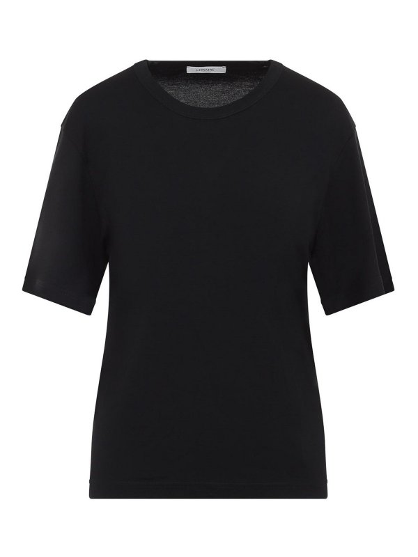 LEMAIRE: T-shirts - T-Shirt - Schwarz