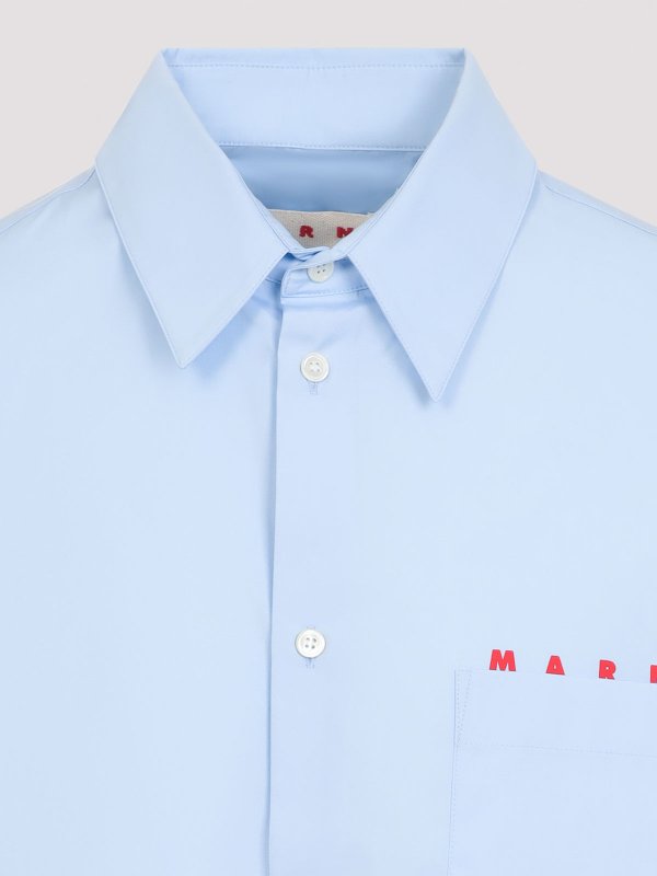 The Best Shops Marni: Hemden - Hemd - Hellblau