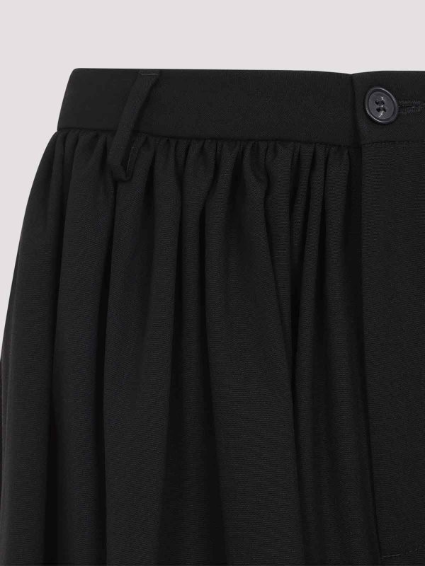 The Best Shops MM6 MAISON MARGIELA: Knielange und Midi Röcke - Midirock - Schwarz