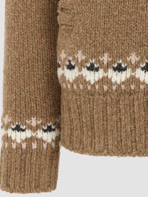 Cardigan - Marron Clair shop online: MONCLER