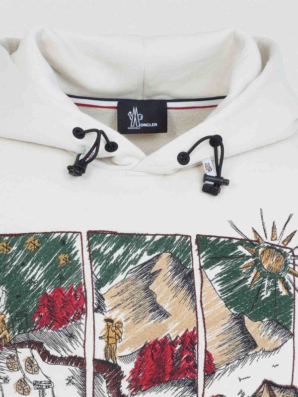 The Best Shops MONCLER: スウェット＆セーター - スウェットシャツ/セーター - ベージュ