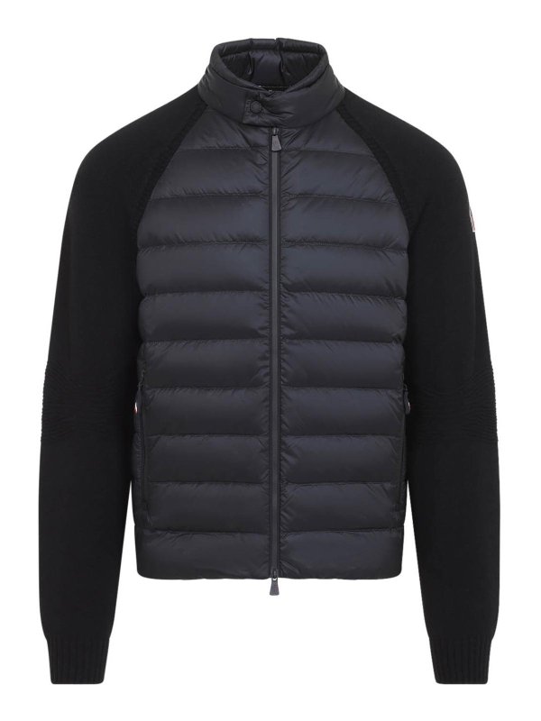 MONCLER: カーディガン - カーディガン - 黒
