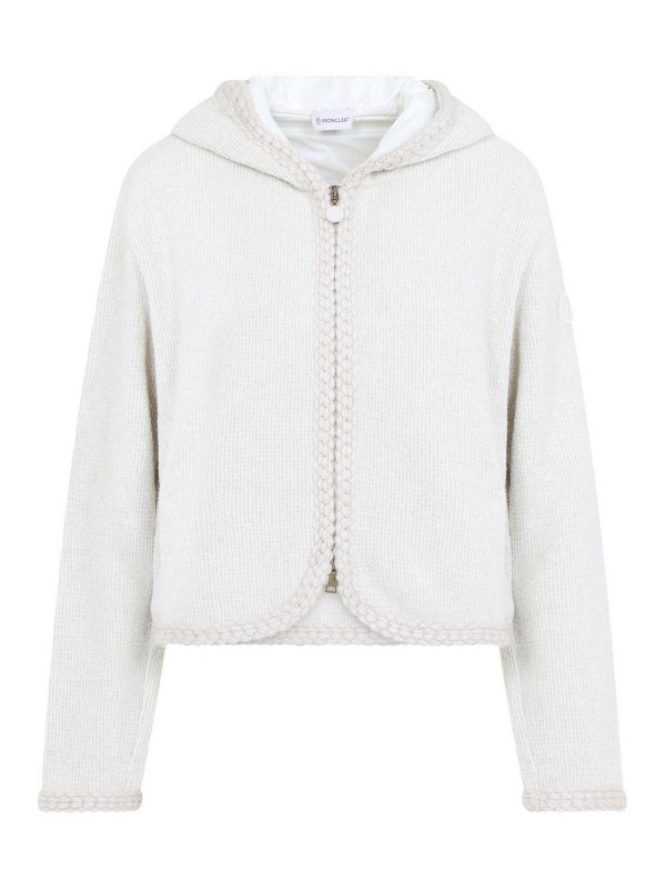 MONCLER: カーディガン - カーディガン - 白