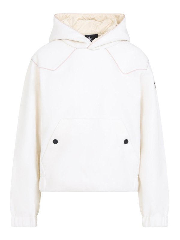 MONCLER: スウェット＆セーター - スウェットシャツ/セーター - クリーム