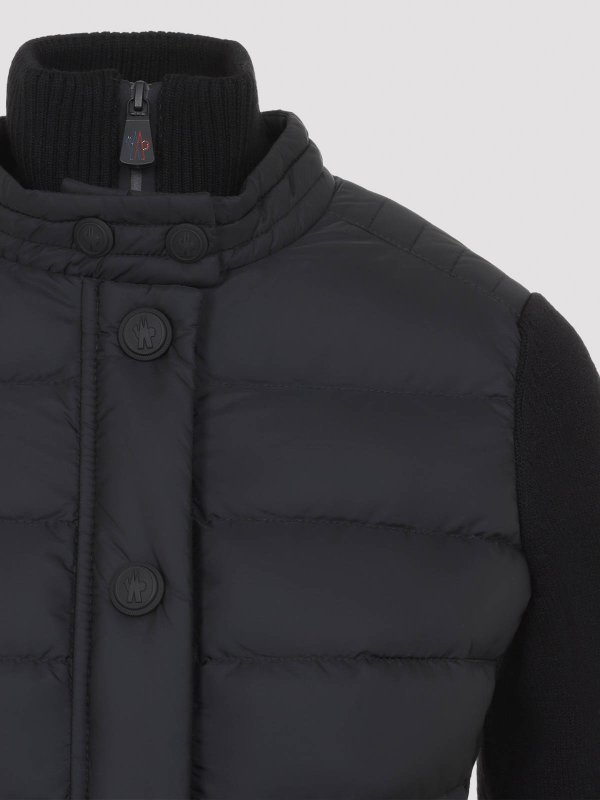 The Best Shops MONCLER: Cardigans - Cardigan - Schwarz