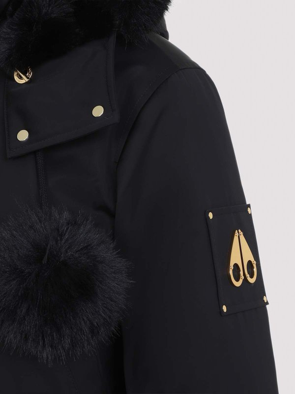 MOOSE KNUCKLES buy online ボンバージャケット - 黒