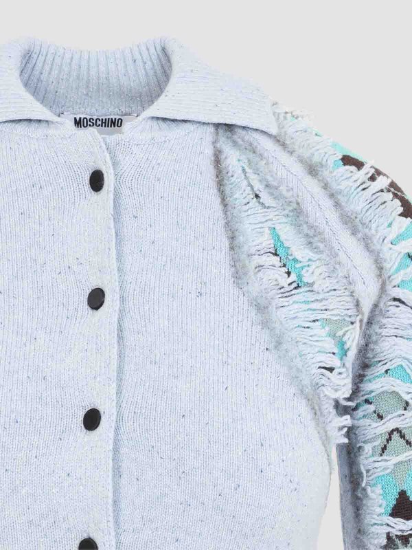 The Best Shops MOSCHINO: カーディガン - カーディガン - ライトブルー