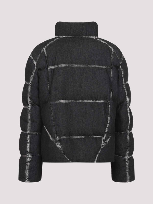 OFF-WHITE: ダウン・ハイテクジャケット online - ダウンジャケット - 黒
