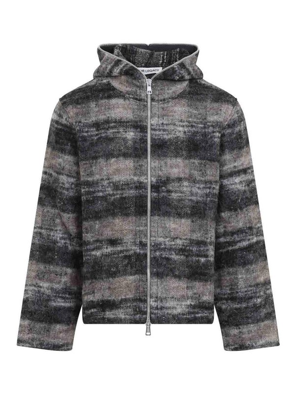 OUR LEGACY: Felpe e maglie - Felpa con cappuccio e zip intera