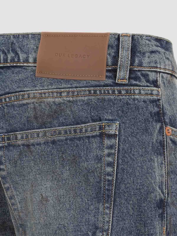 The Best Shops OUR LEGACY: Straight Leg Jeans - Straight Leg Jeans - Jeansblau