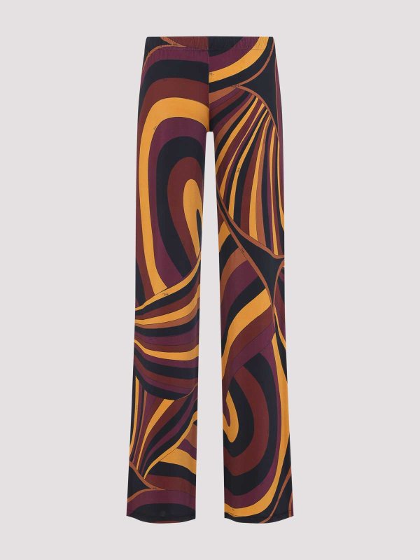 EMILIO PUCCI: カジュアルトラウザー online - カジュアルパンツ - ダークレッド