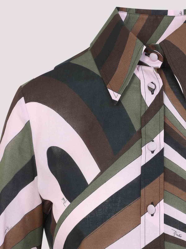 The Best Shops EMILIO PUCCI: Hemden - Hemd - Hellbraun