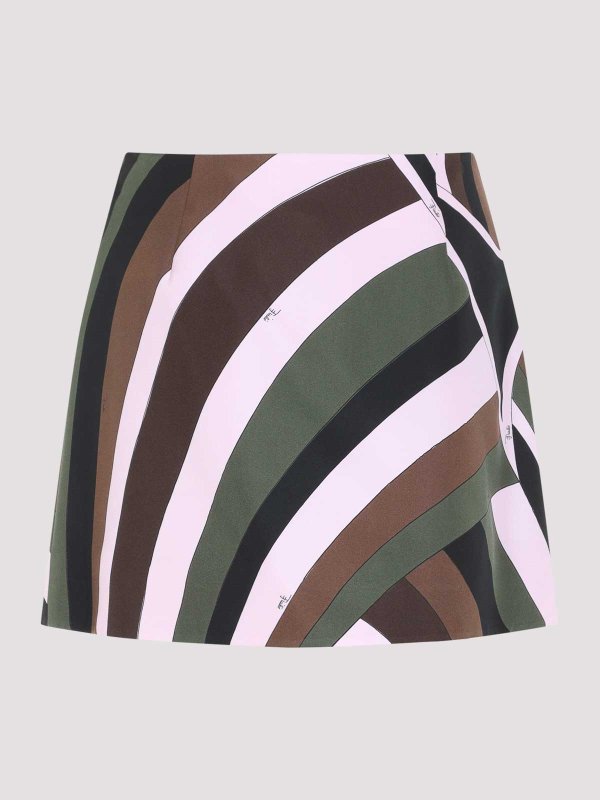 EMILIO PUCCI: ミニスカート online - ミニスカート - ライトブラウン