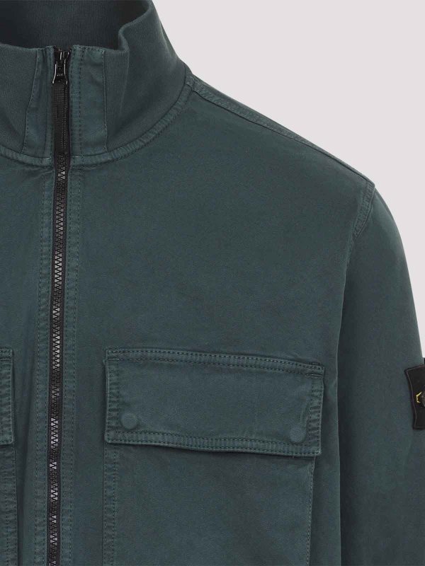 The Best Shops STONE ISLAND: シャツ - シャツ - ダークグリーン