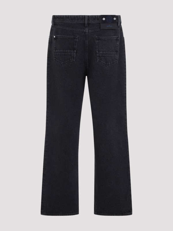 STONE ISLAND: Straight Leg Jeans online - Straight Leg Jeans - Schwarz
