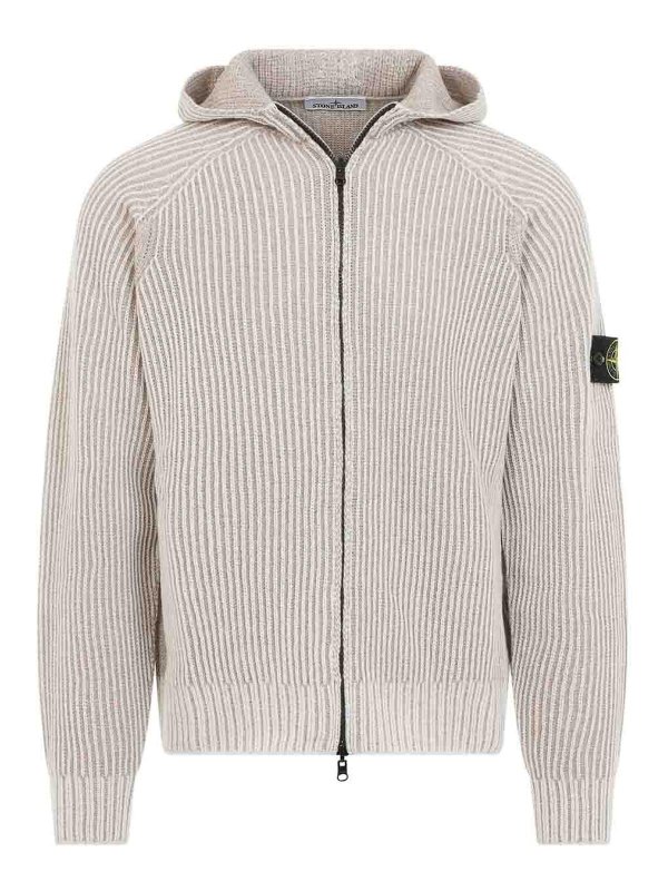 STONE ISLAND: スウェット＆セーター - スウェットシャツ/セーター - 白