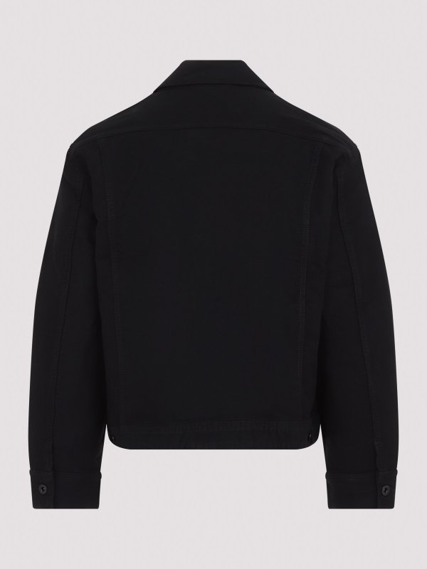 STUDIO NICHOLSON: casual jackets online - Derby Cropped Jacket