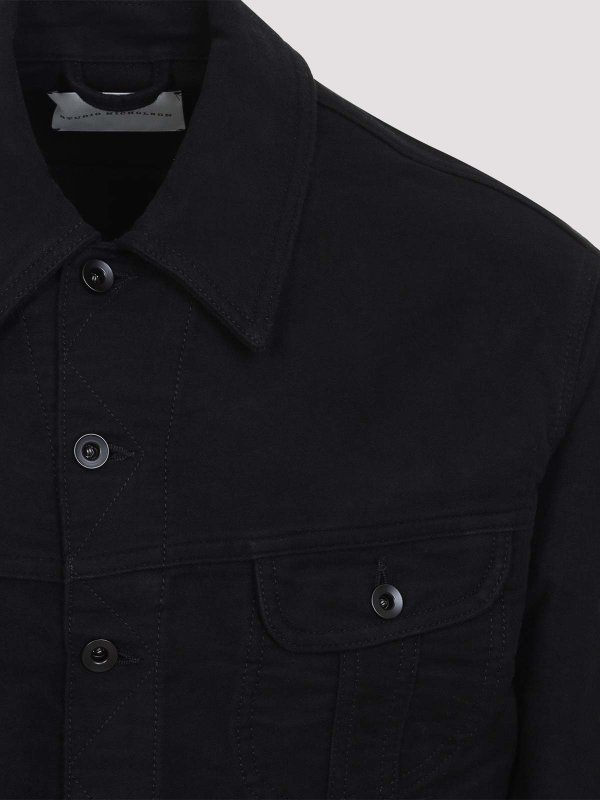 The Best Shops STUDIO NICHOLSON: casual jackets - Derby Cropped Jacket