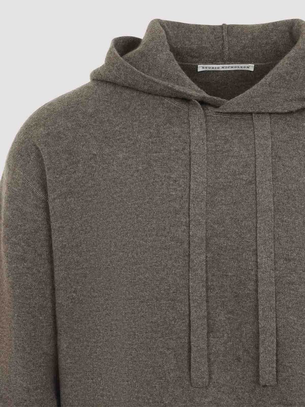 The Best Shops STUDIO NICHOLSON: スウェット＆セーター - スウェットシャツ/セーター - グレイッシュブラウン