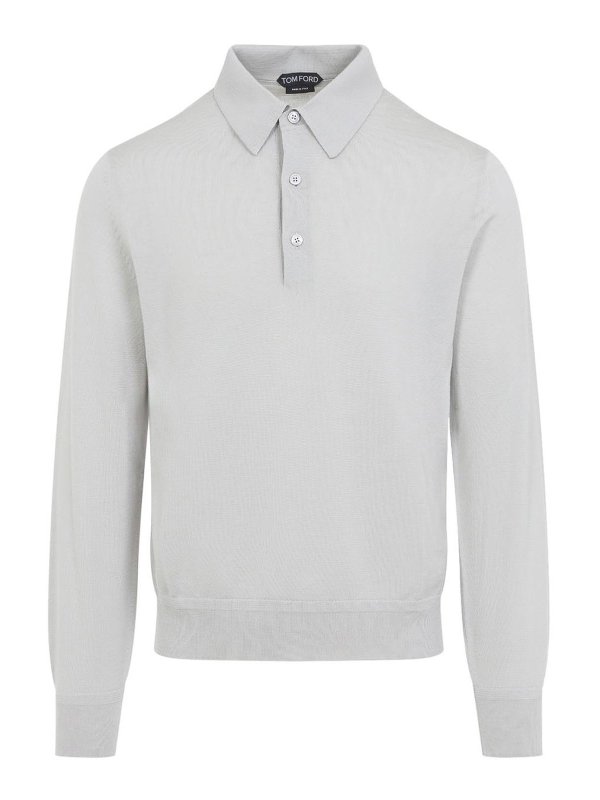 TOM FORD: Poloshirts - Poloshirt - Weiß