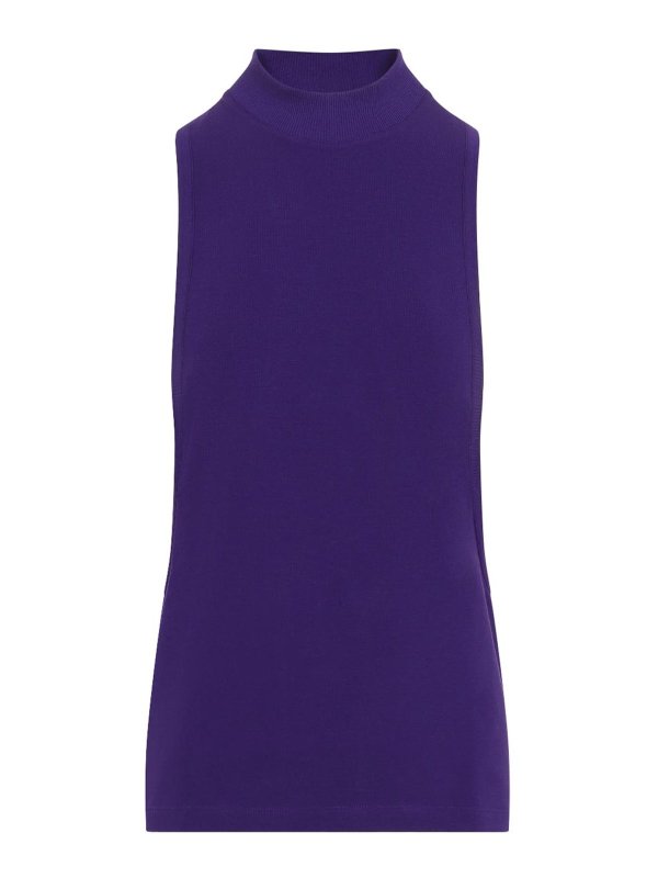 VERSACE: Tops & Débardeurs - Top - Violet