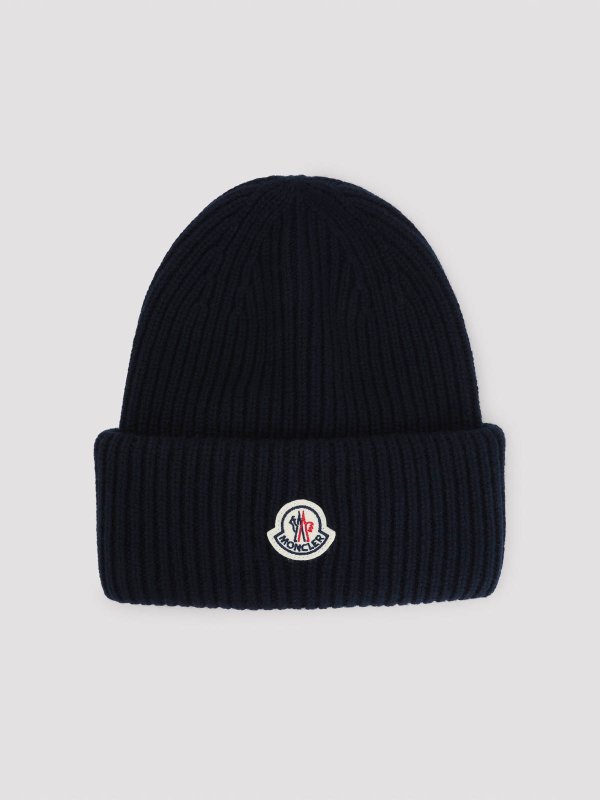 The Best Shops MONCLER: hats & caps - Virgin Wool Hat