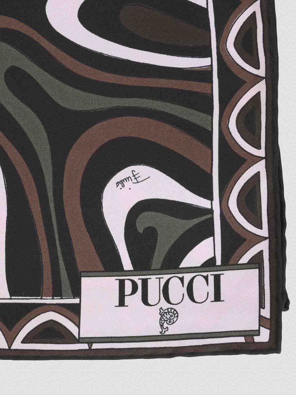 The Best Shops EMILIO PUCCI: ストール＆ショール - ストール/ショール - ライトブラウン