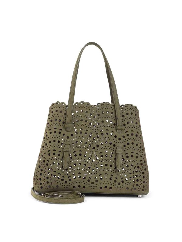 Alaïa: shopper - Mina 25 Nabuck