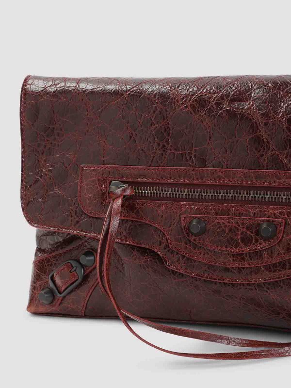 The Best Shops BALENCIAGA: Clutches - Clutch - Dunkelrot