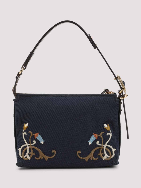 ETRO: Schultertaschen online - Schultertasche - Blau