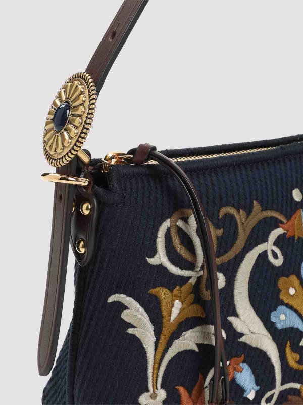 The Best Shops ETRO: Schultertaschen - Schultertasche - Blau