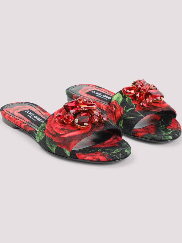 The Best Shops DOLCE & GABBANA: フラットシューズ - フラットシューズ - 黒