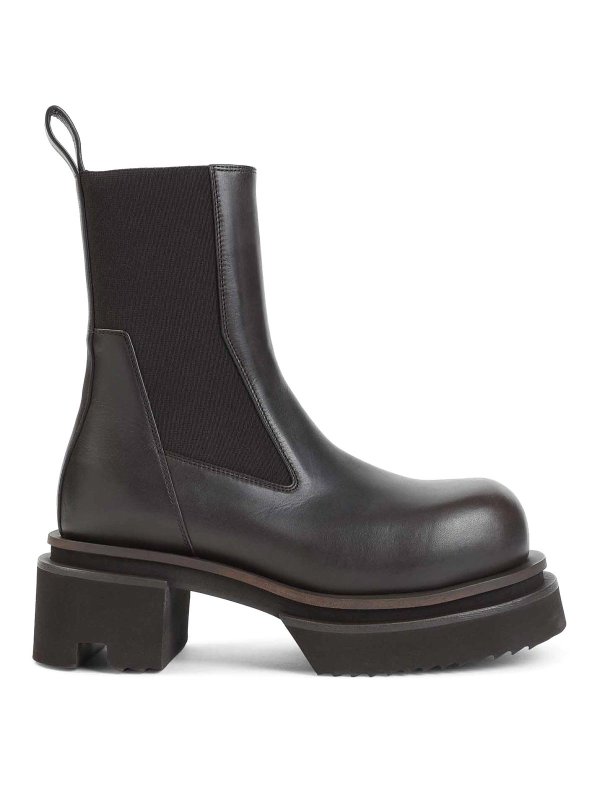 RICK OWENS: Botas - Botas - Marrón
